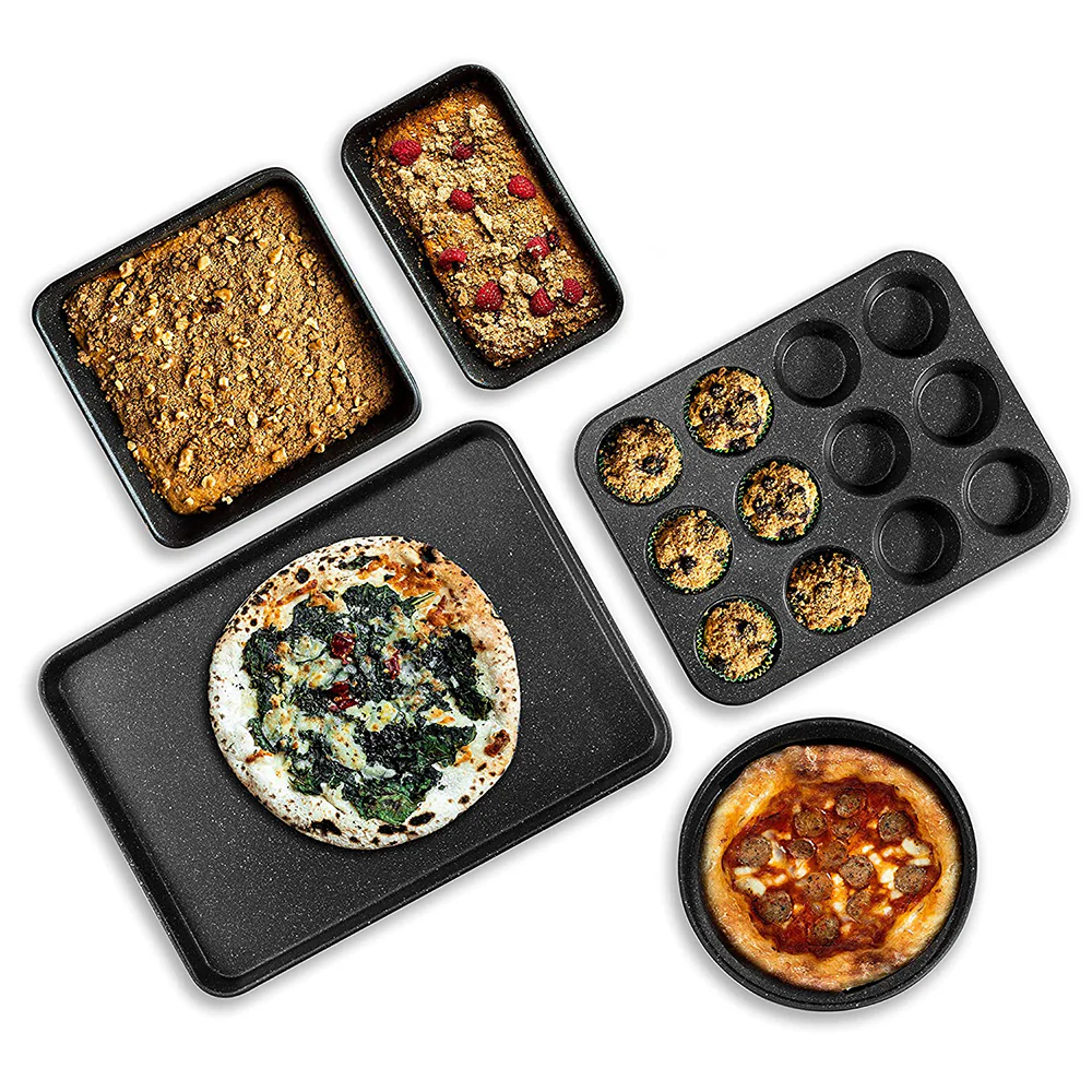 Granitestone set de cocina para cocinar, hornear y freír — imagen 4